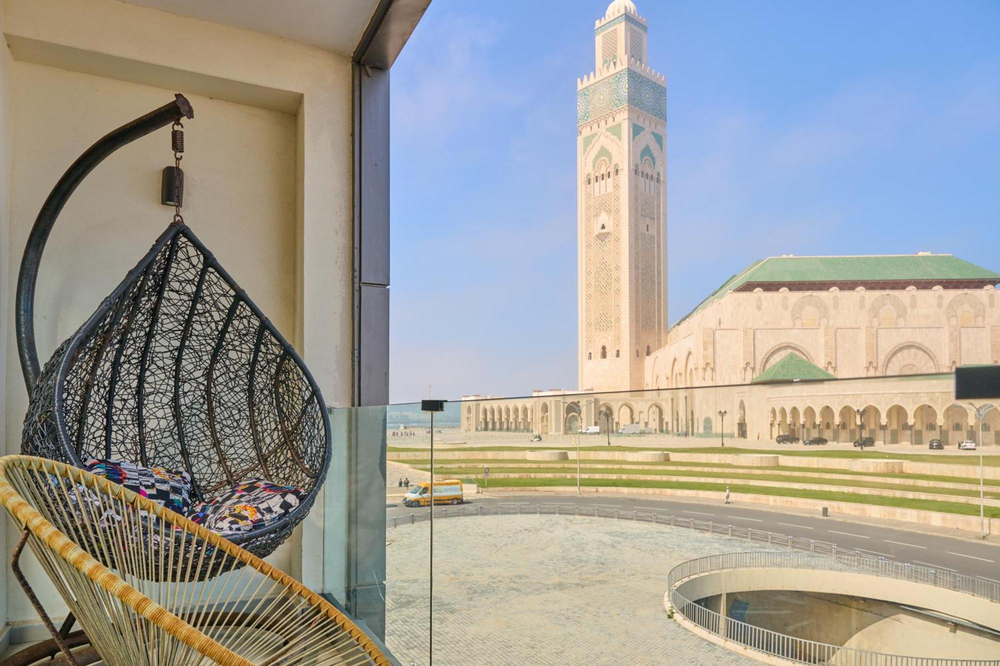קזבלנקה Thecasaedition - Bel Azur - Sea View & Hassan II Mosque Residency מראה חיצוני תמונה