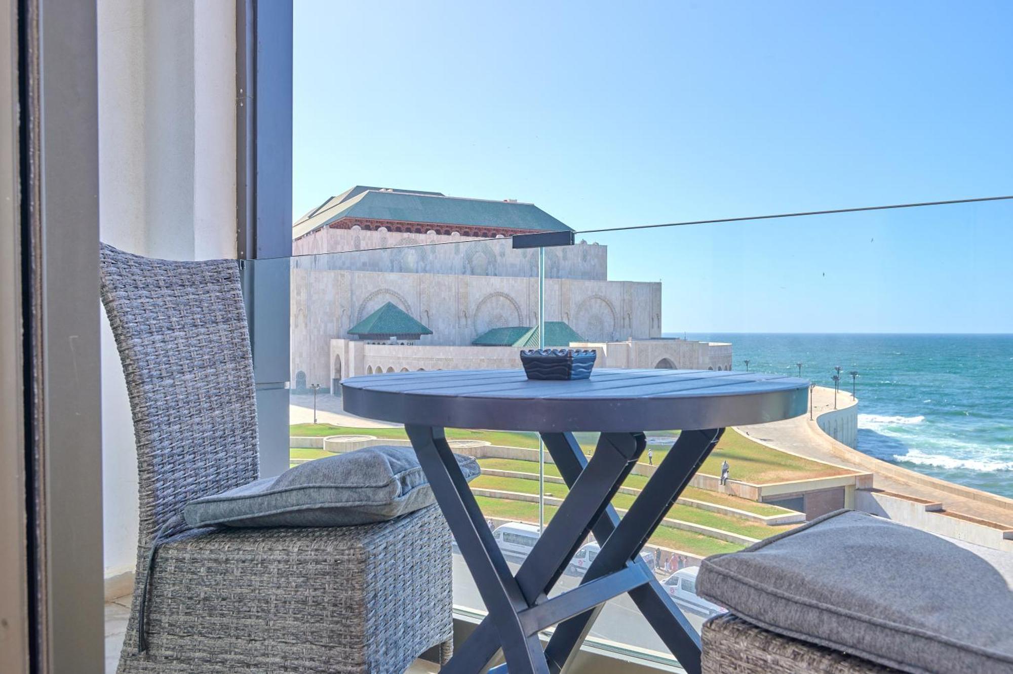 קזבלנקה Thecasaedition - Bel Azur - Sea View & Hassan II Mosque Residency מראה חיצוני תמונה