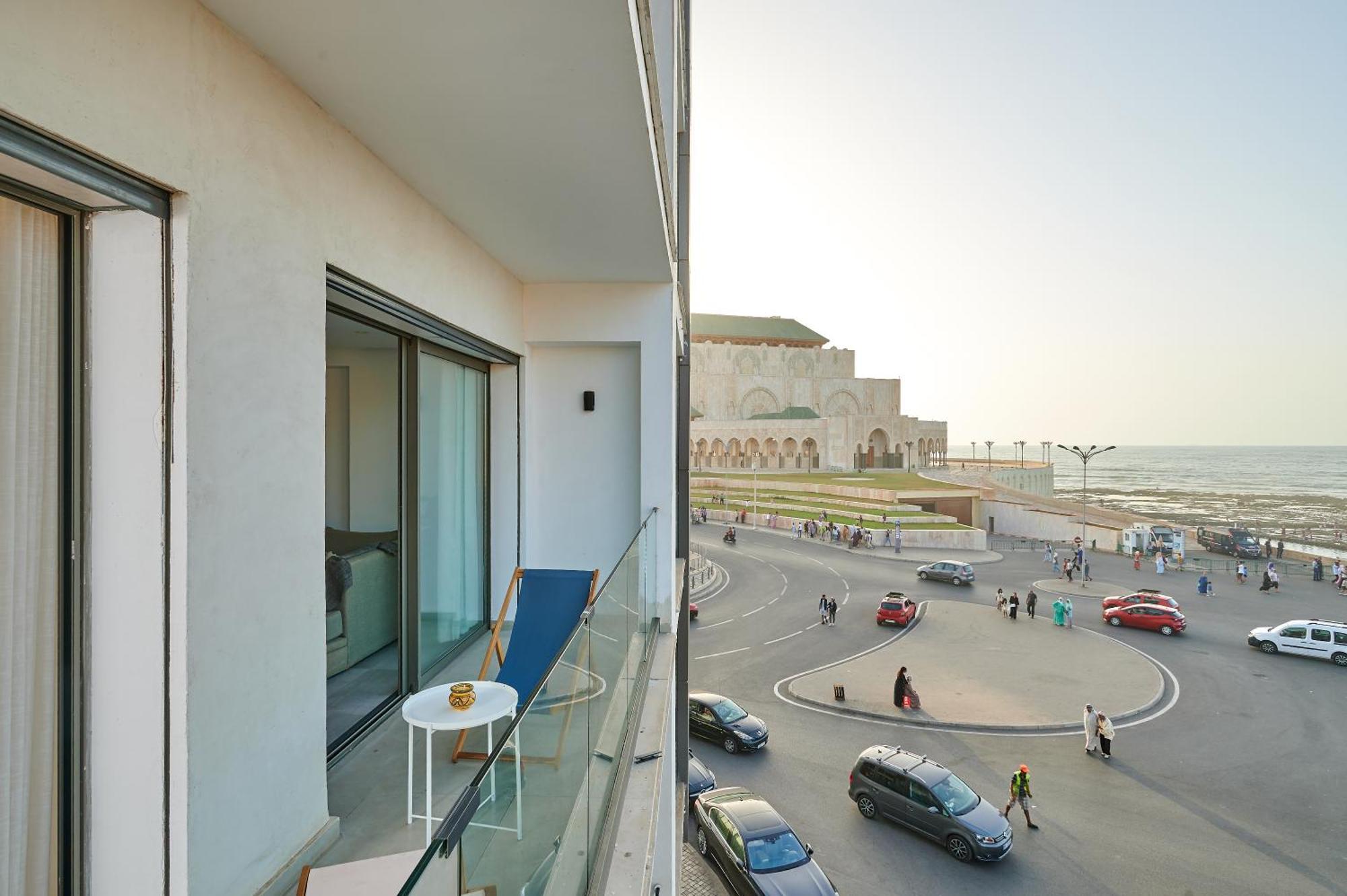 קזבלנקה Thecasaedition - Bel Azur - Sea View & Hassan II Mosque Residency מראה חיצוני תמונה