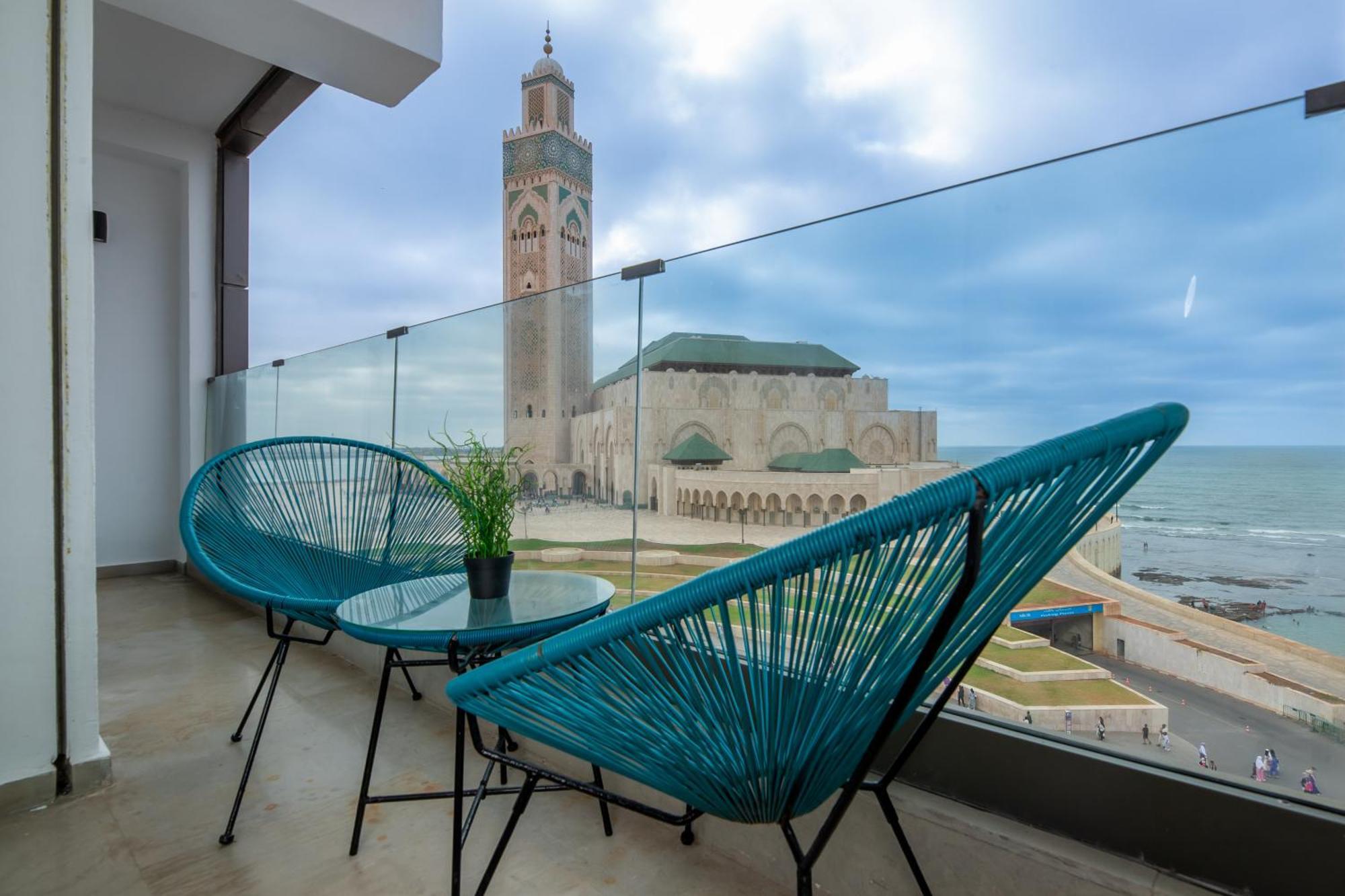 קזבלנקה Thecasaedition - Bel Azur - Sea View & Hassan II Mosque Residency מראה חיצוני תמונה