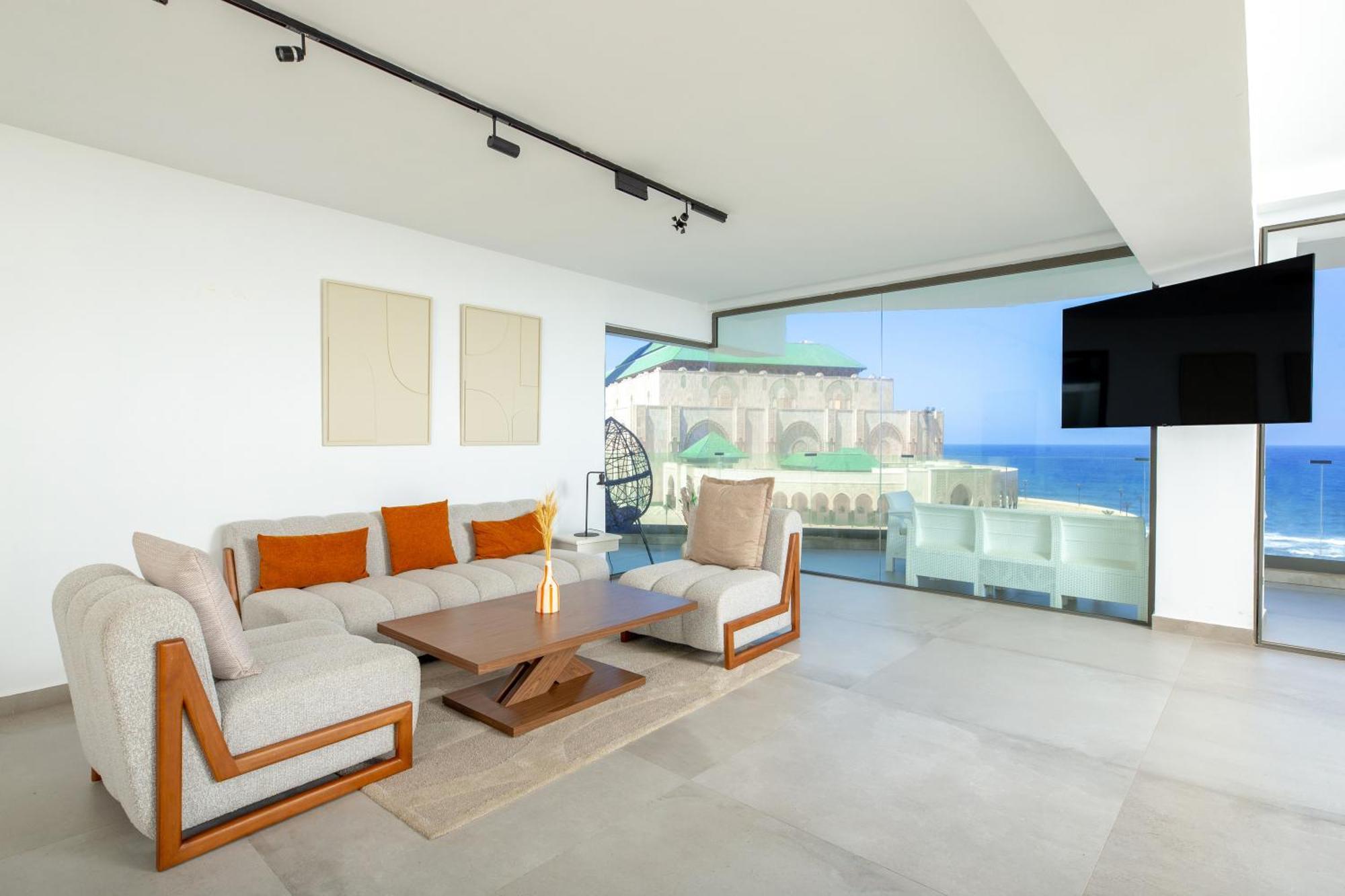 קזבלנקה Thecasaedition - Bel Azur - Sea View & Hassan II Mosque Residency מראה חיצוני תמונה